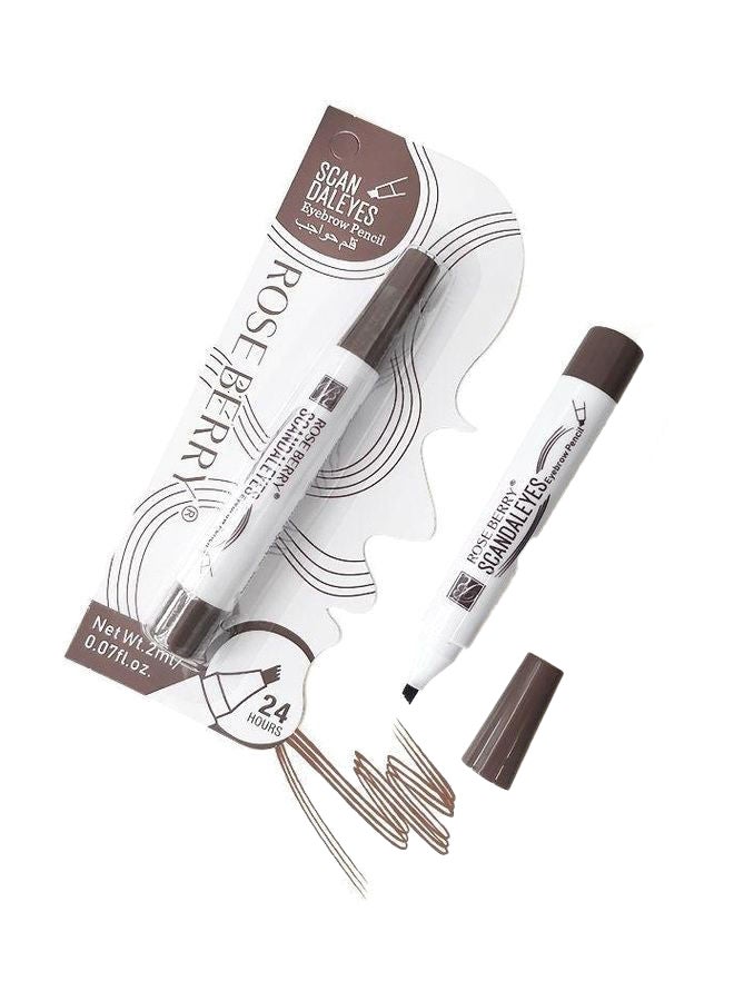 ROSE BERRY Scan Daleyes Eyebrow Pencil 24H Brown  - Image 1