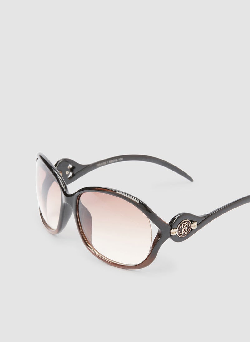 Women's Women's Sunglasses Brown 55 millimeter - Image 3