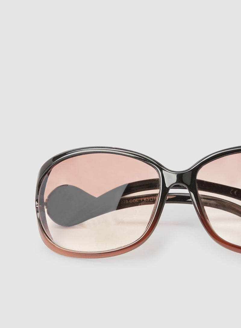 Women's Women's Sunglasses Brown 55 millimeter - Image 4