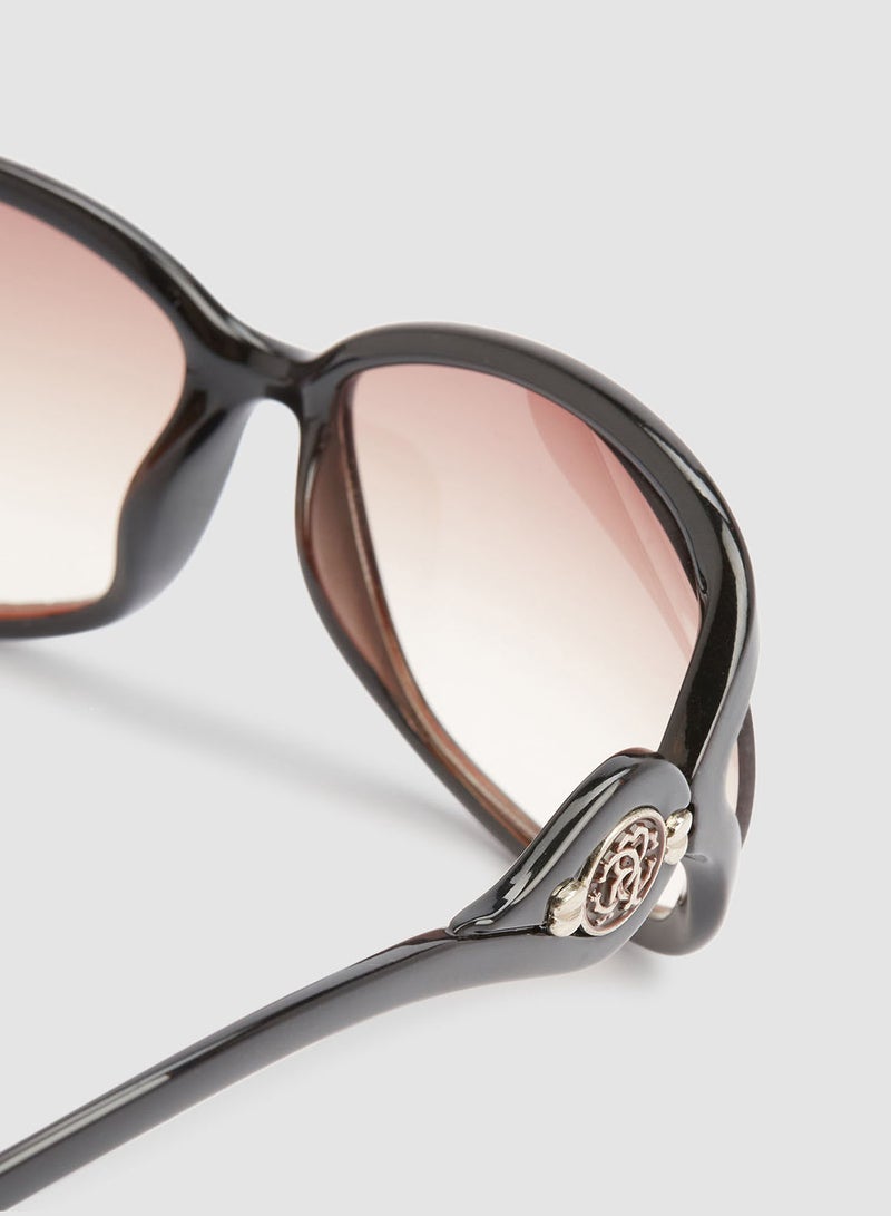 Women's Women's Sunglasses Brown 55 millimeter - Image 5