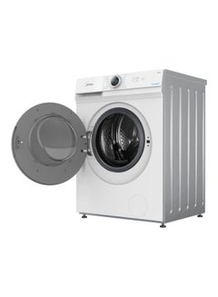 Midea 7KG Front Load Washing Machine with BLDC Inverter Motor, 1400 RPM, 15 Programs, Fully Automatic Washer with Lunar Dial, Integrated Digital Control-LED Display, Multiple Temperature 7 kg MF100W70BW-GCC White  - Image 5