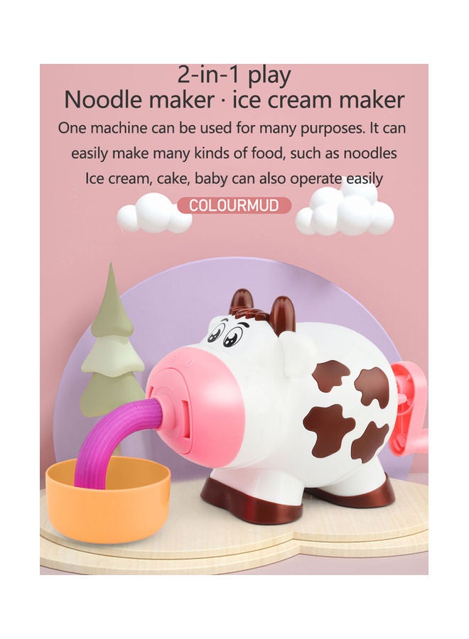 كيدل مجموعة ألعاب العجين للأطفال، لعبة طائرة المعكرونة، مجموعة إبداعات المطبخ للفتيات والفتيان، إكسسوارات هدايا حفلات أعياد الميلاد وعطلة نهاية الأسبوع، لون عشوائي 20*9*12 سم 20*9*12سم - Image 4