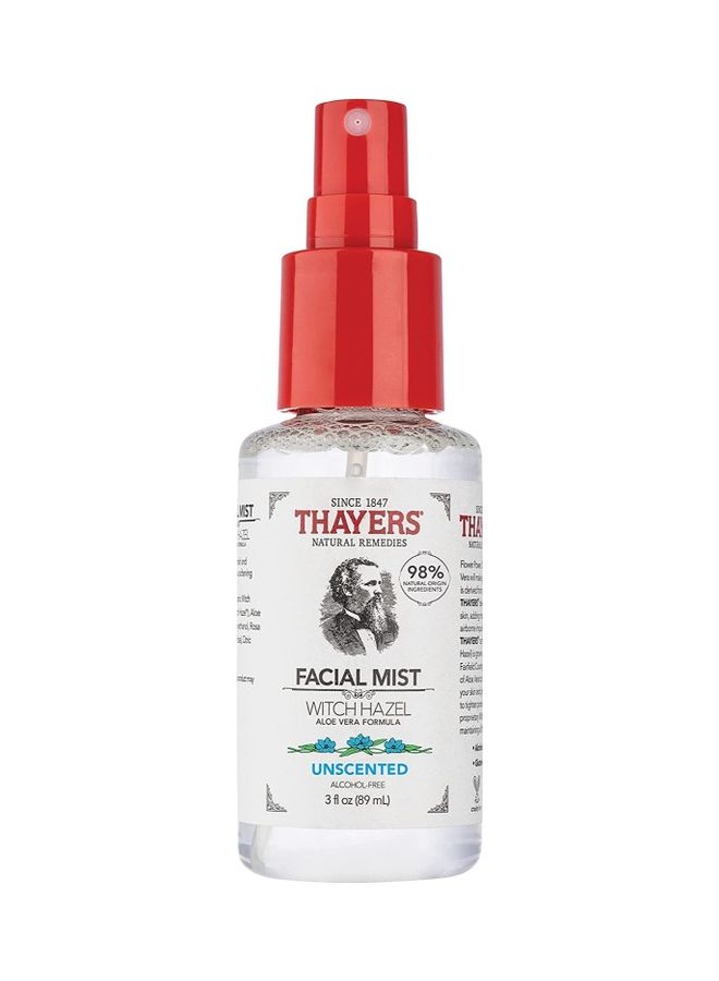 ثايرس Witch Hazel Facial Mist Toner with Aloe Vera Unscented 89ml 