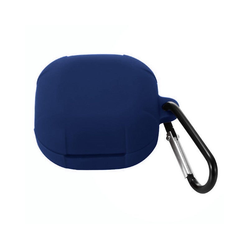 MARGOUN Samsung Galaxy Buds Live Case/ Galaxy Buds Pro Case/ Galaxy Buds 2 Case Protective Silicone Cover Shockproof Ultra Slim Skin with Keychain Carabiner Dark Blue - Image 2