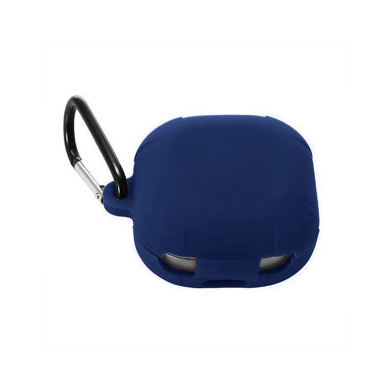 MARGOUN Samsung Galaxy Buds Live Case/ Galaxy Buds Pro Case/ Galaxy Buds 2 Case Protective Silicone Cover Shockproof Ultra Slim Skin with Keychain Carabiner Dark Blue - Image 4