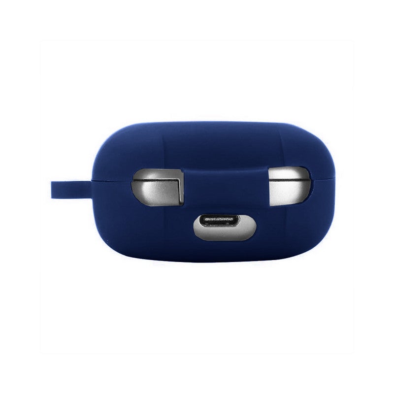 MARGOUN Samsung Galaxy Buds Live Case/ Galaxy Buds Pro Case/ Galaxy Buds 2 Case Protective Silicone Cover Shockproof Ultra Slim Skin with Keychain Carabiner Dark Blue - Image 5