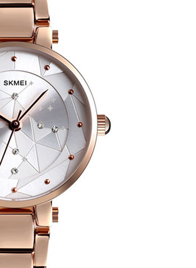 سكمي ساعة يد كوارتز للسيدات من البلاستيك المقاوم للماء ذات علامة تجارية فاخرة وبسيطة للسيدات 1411 للنساء - Image 3