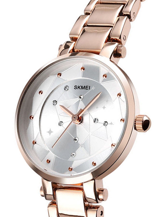 سكمي ساعة يد كوارتز للسيدات من البلاستيك المقاوم للماء ذات علامة تجارية فاخرة وبسيطة للسيدات 1411 للنساء - Image 5