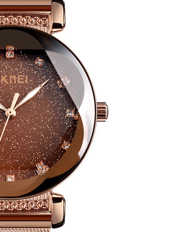 SKMEI Women's Waterproof Stainless Steel Luxury Watch 9188  - Image 3