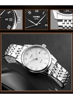 SKMEI Women's Waterproof Stainless Steel Fashion Luxury Watch 9058  - Image 3