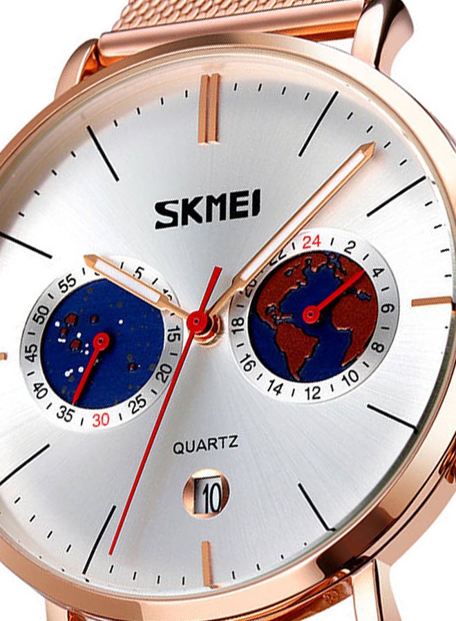 SKMEI Men's Fashion Clock's Top Brand Luxury Quartz  Waterproof Watch 9231  - Image 5