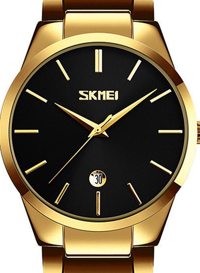 SKMEI Men's Fashion Clock's Top Brand Luxury Quartz  Waterproof Watch 9140  - Image 5
