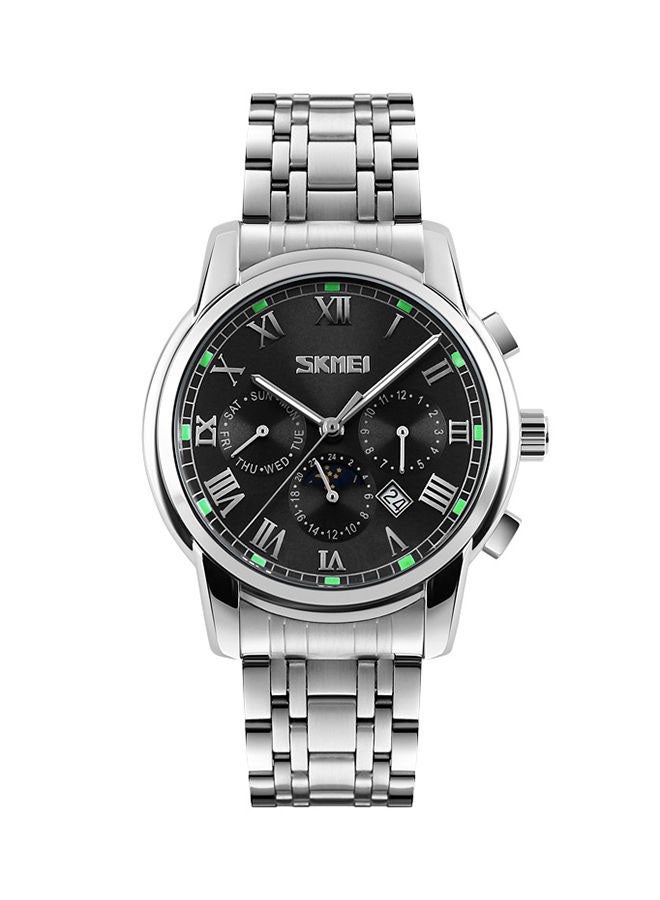SKMEI Men's Fashion Clock's Top Brand Luxury Quartz  Waterproof Watch 9121  - Image 1