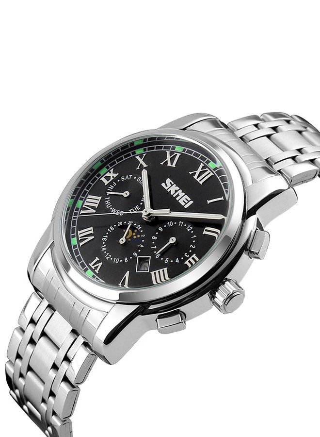 SKMEI Men's Fashion Clock's Top Brand Luxury Quartz  Waterproof Watch 9121  - Image 2