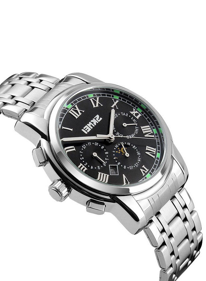 SKMEI Men's Fashion Clock's Top Brand Luxury Quartz  Waterproof Watch 9121  - Image 5