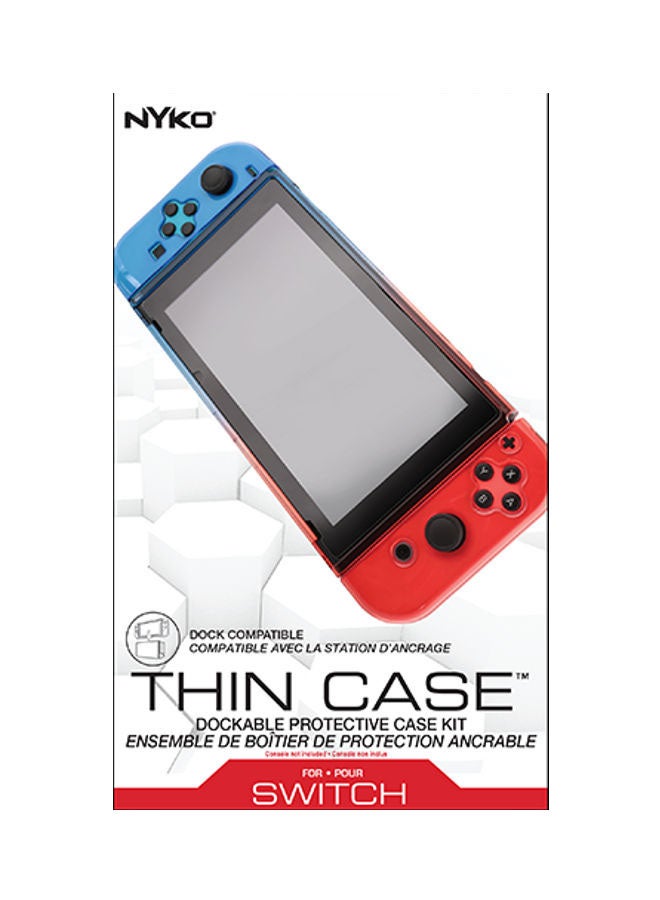 Nyko - Thin Case For Nintendo Switch Red/Blue - Image 1