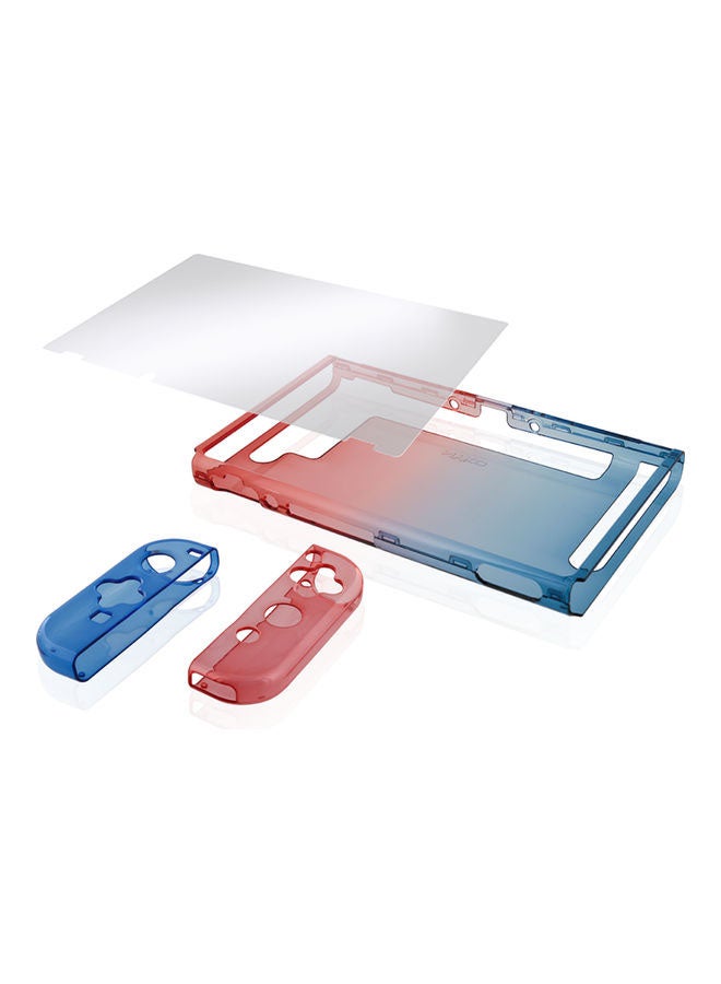Nyko - Thin Case For Nintendo Switch Red/Blue - Image 1