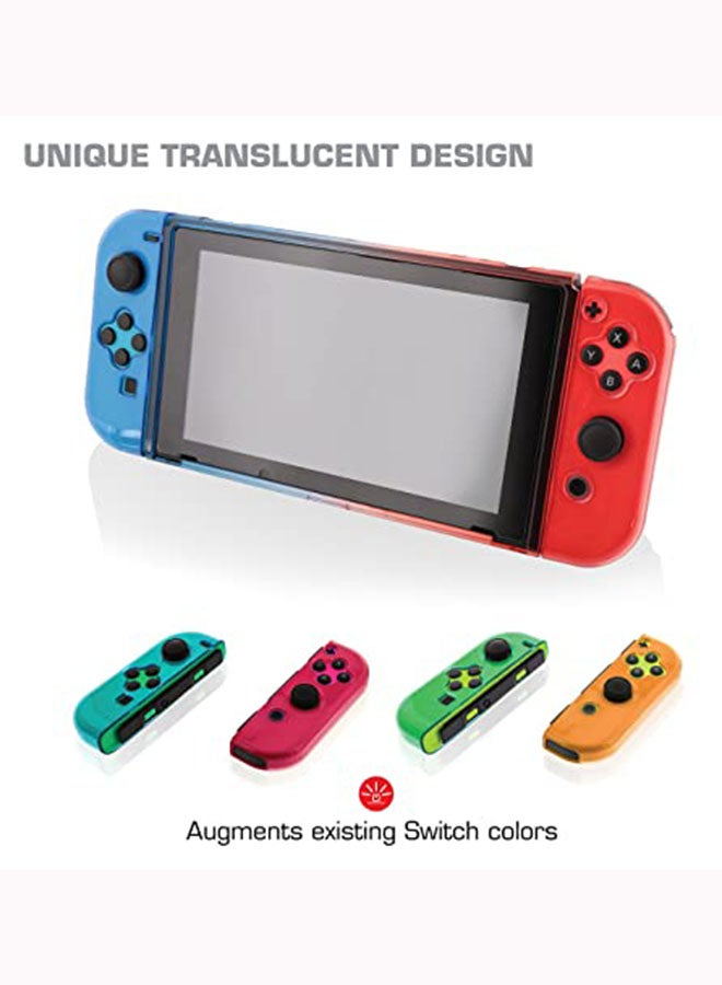 Nyko - Thin Case For Nintendo Switch Red/Blue - Image 1