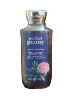 Bath & Body Works Perfect Peony Shower Gel With Shea And Moussant Kartite Vitamine E 295ml 