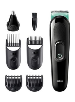 All-in-one trimmer MGK3321 for men, incl. 5 extra attachments Turquoise