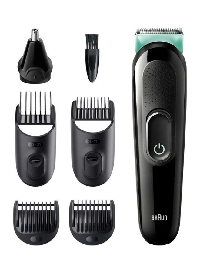 BRAUN - All-in-one trimmer MGK3321 for men, incl. 5 extra attachments Turquoise - Image 1