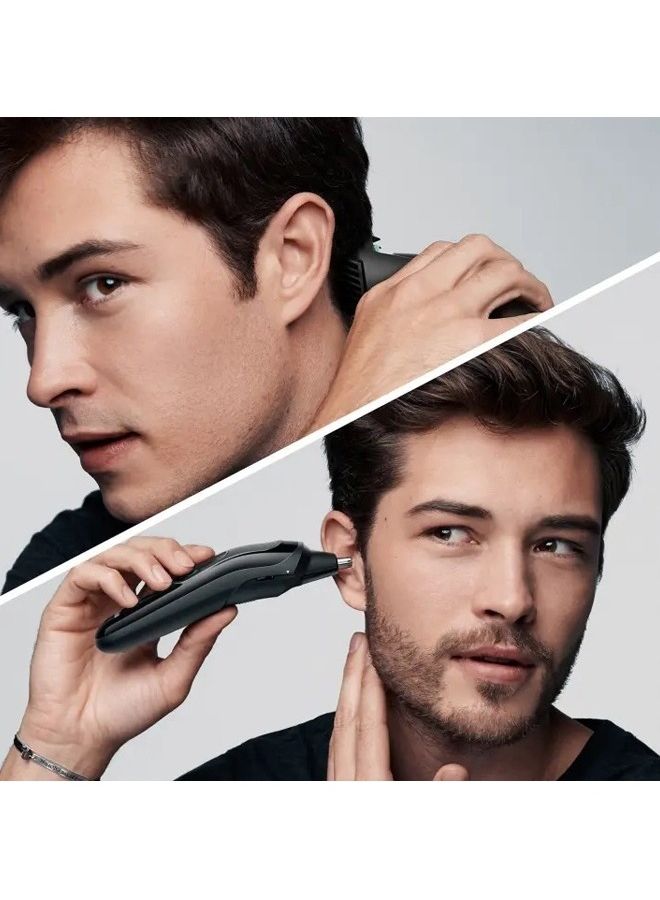 BRAUN - All-in-one trimmer MGK3321 for men, incl. 5 extra attachments Turquoise - Image 1