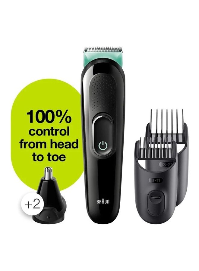 BRAUN - All-in-one trimmer MGK3321 for men, incl. 5 extra attachments Turquoise - Image 1