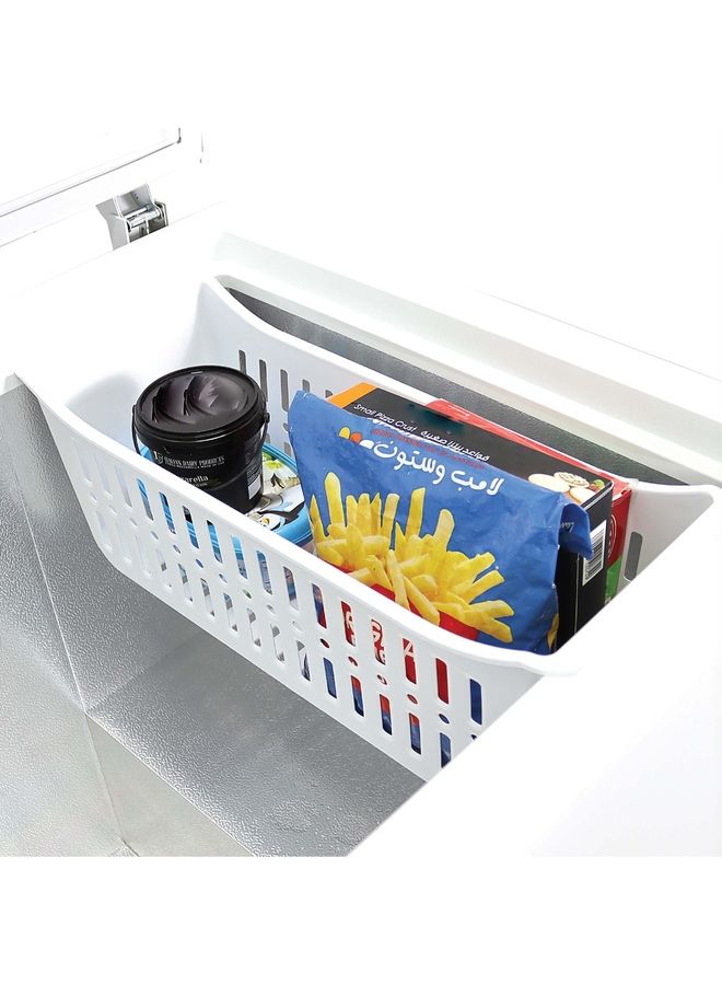 Nobel - Chest Freezer Aluminum Inside External Handle With Outside Condensor 425 Ltrs Gross Capacity 380 Ltrs Net Capacity 792 kW NCF425 White - Image 1