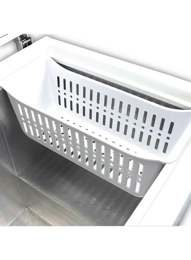 Nobel - Chest Freezer Aluminum Inside External Handle With Outside Condensor 425 Ltrs Gross Capacity 380 Ltrs Net Capacity 792 kW NCF425 White - Image 1