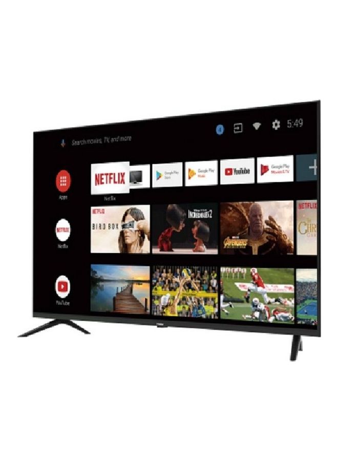 Haier - 43-Inch Built-In Receiver Android Smart TV H43K6FG Black - Image 1