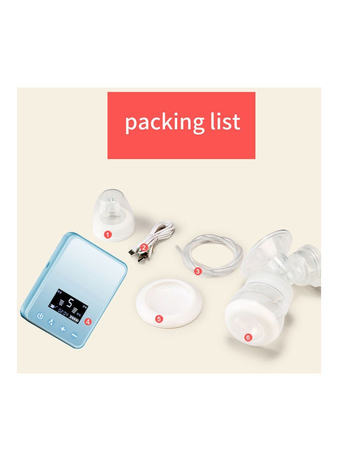 كيدل مضخة الثدي بتصميم USB LCD بشاشة عرض بلورية سائلة ذات 9 سرعات - Image 5