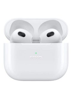 JOYROOM Bluetooth TWS Earphones With Charging Case White  - Image 1