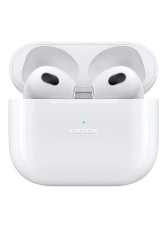 JOYROOM Bluetooth TWS Earphones With Charging Case White - Image 1