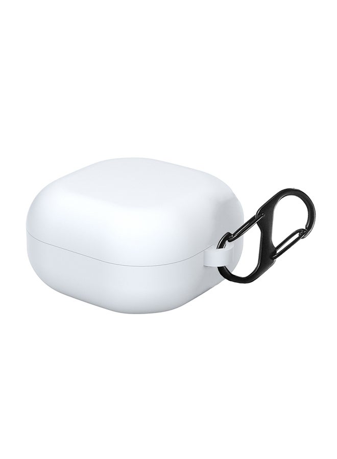FITME 2 Piece Of Silicone Case For Samsung Galaxy Buds Live/Buds Pro/Buds 2/Buds 2 Pro Black/White Black/White  - Image 3