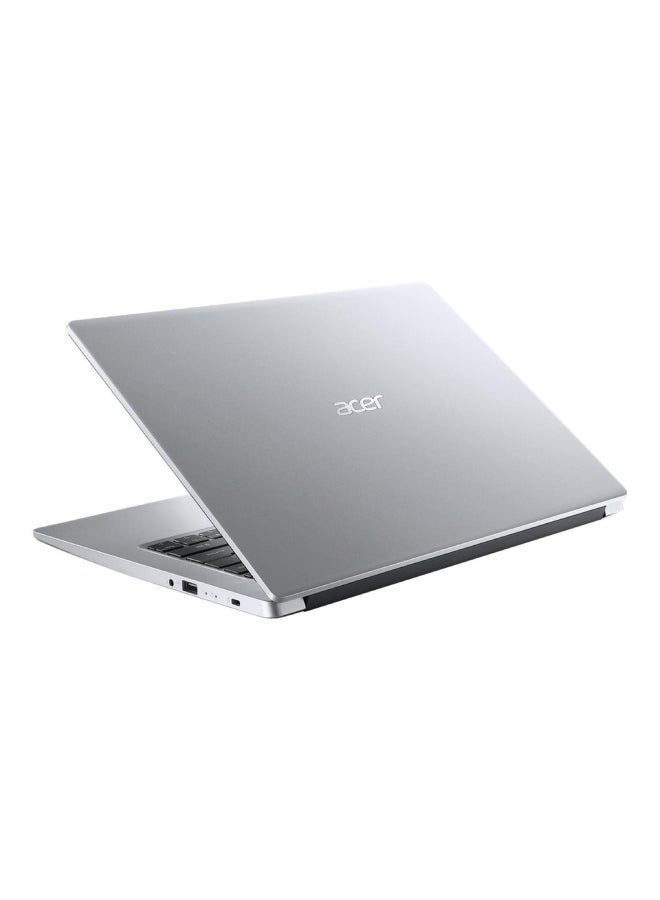 Acer - A114-33-C8DK Laptop With 14-Inch Display, Intel Celeron N4500 Processor / 4GB RAM / 64GB Flash Drive / Intel UHD Graphics / Windows 11 Home + Microsoft Office 365 Personal 1 Year  / arabic Silver - Image 1