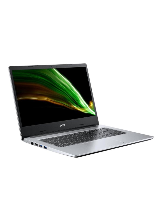 Acer - A114-33-C8DK Laptop With 14-Inch Display, Intel Celeron N4500 Processor / 4GB RAM / 64GB Flash Drive / Intel UHD Graphics / Windows 11 Home + Microsoft Office 365 Personal 1 Year  / arabic Silver - Image 1