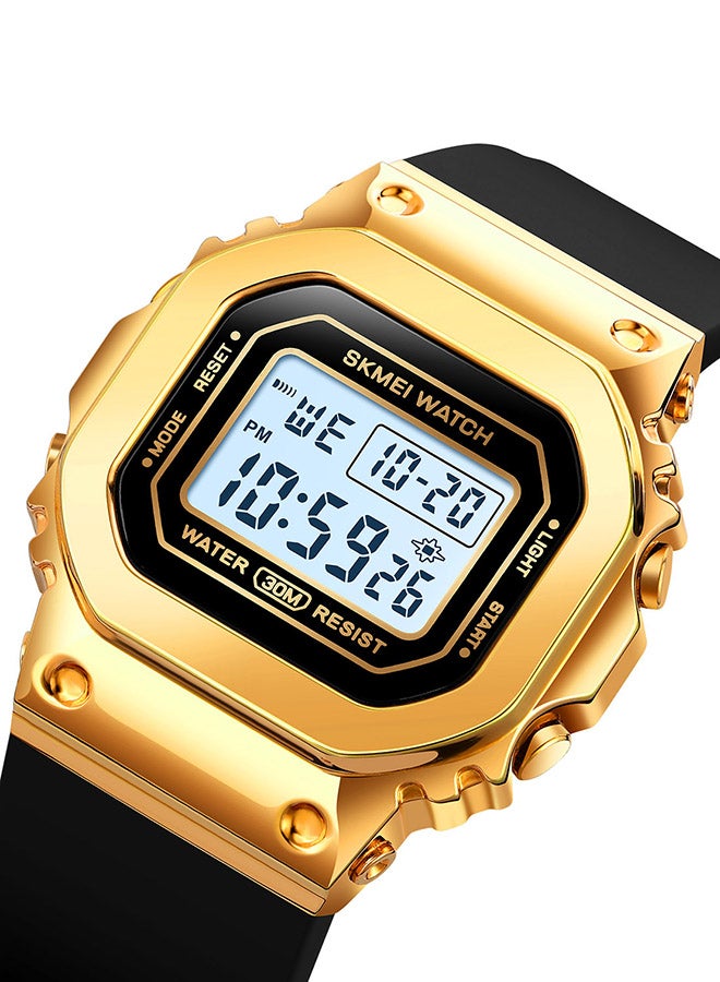 سكمي أزياء الرياضة في الهواء الطلق متعددة الوظائف إنذار 5Bar ساعة رقمية مقاومة للماء 1796 - Image 4