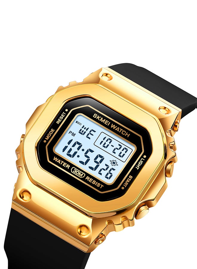سكمي أزياء الرياضة في الهواء الطلق متعددة الوظائف إنذار 5Bar ساعة رقمية مقاومة للماء 1796 - Image 3