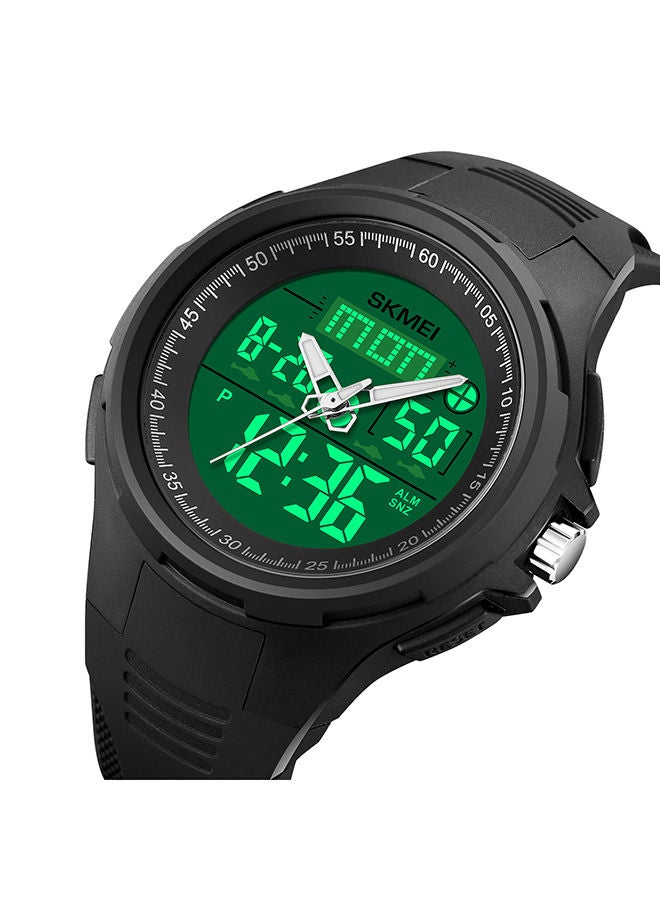 سكمي ساعة رقمية عصرية للرياضة في الهواء الطلق متعددة الوظائف مع إنذار 5 بار ومقاومة للماء 1844 - Image 3