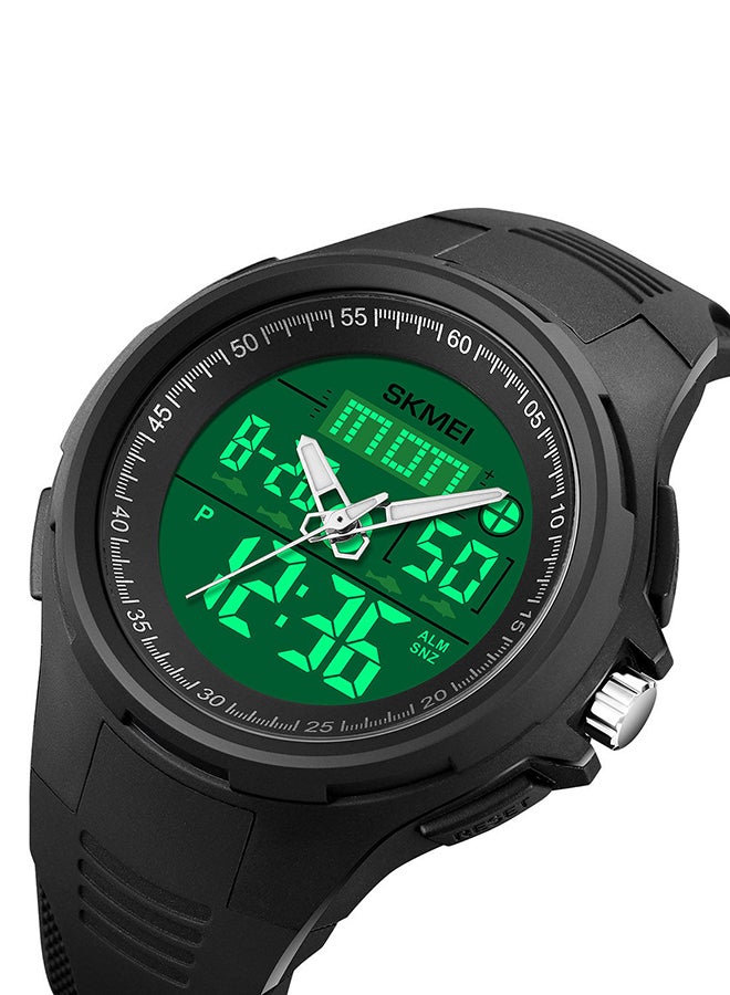 سكمي ساعة رقمية عصرية للرياضة في الهواء الطلق متعددة الوظائف مع إنذار 5 بار ومقاومة للماء 1844 - Image 4