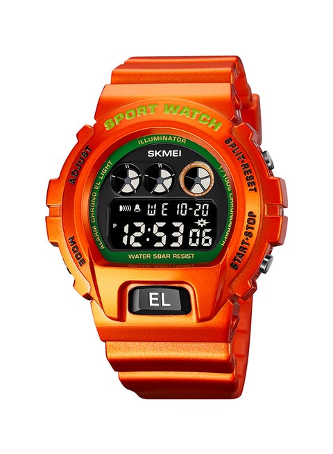 Men's Fashion Outdoor Sports  Multifunction Alarm 5Bar Waterproof Digital Watch  1813