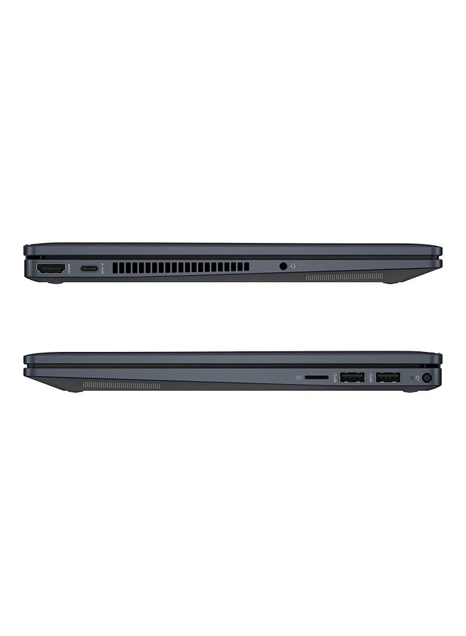 HP - Pavilion x360 14-ek0018ne Convertible 2 In 1 Laptop With 14-Inch FHD Touch Screen Display, Core i7-1255U Processor/16GB RAM/512GB SSD/Intel UHD Graphics/Windows 11 English/Arabic Space Blue - Image 1