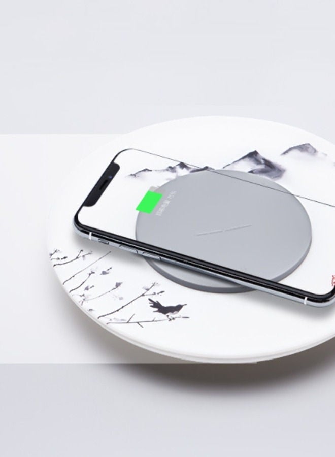 Recci Wireless Charging Desktop Ambient Lamp Led Table White - Image 2