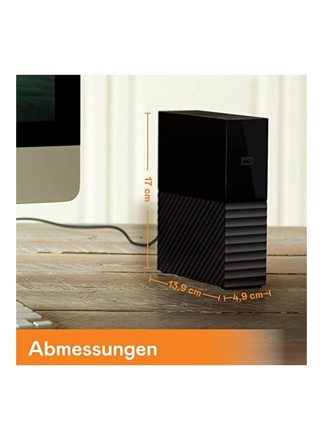 WD - My Book USB 3.0 Desktop Hard Drive With Password Protection And Auto Backup Software, WDBBGB0180HBK EESN 18 TB - Image 1