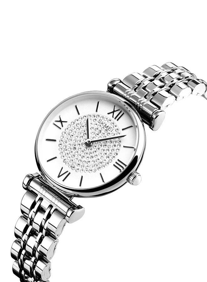 SKMEI Women's Waterproof Stainless Steel Fashion Luxury Watch 1533  - Image 2