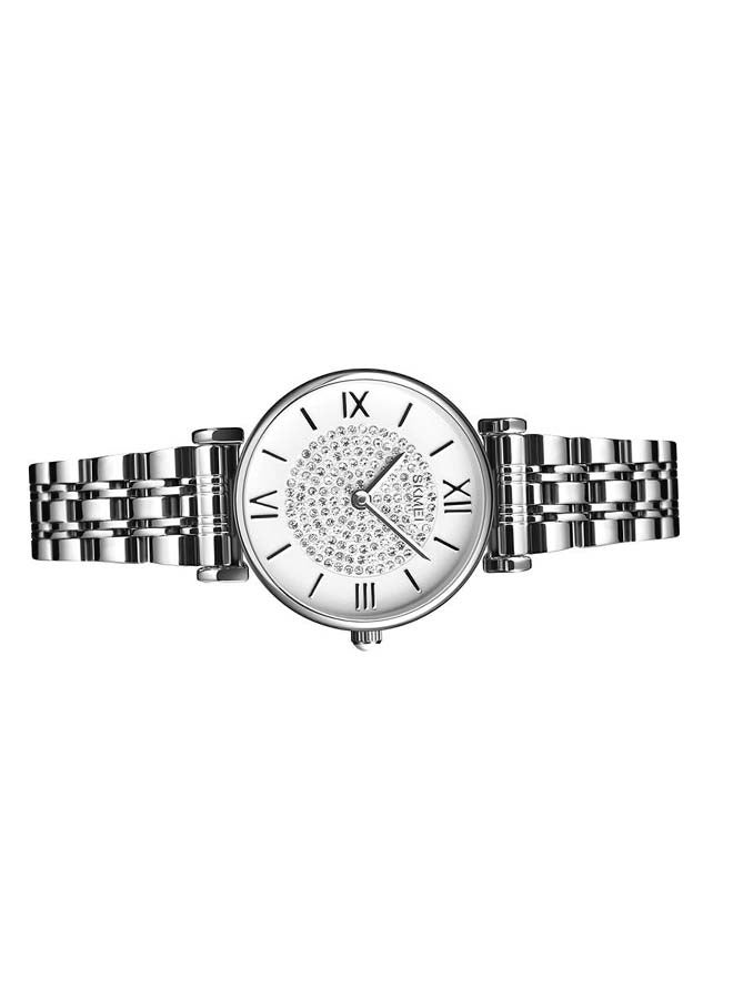 SKMEI Women's Waterproof Stainless Steel Fashion Luxury Watch 1533  - Image 3