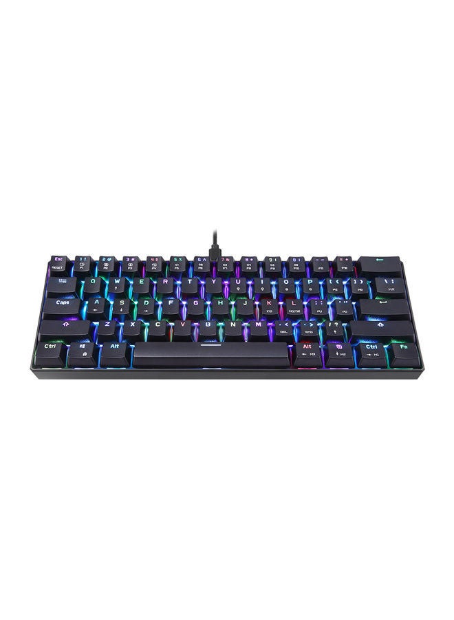 Motospeed - RGB Wired Mechanical Gaming Backlit Keyboard-English - Image 1