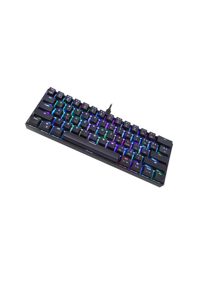 Motospeed - RGB Wired Mechanical Gaming Backlit Keyboard-English - Image 1