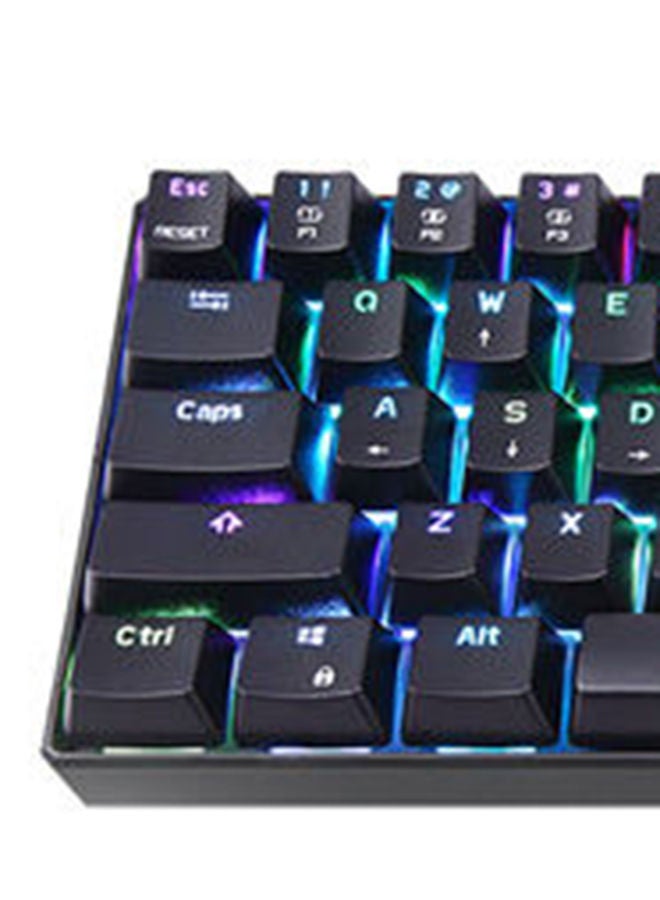 Motospeed - RGB Wired Mechanical Gaming Backlit Keyboard-English - Image 1