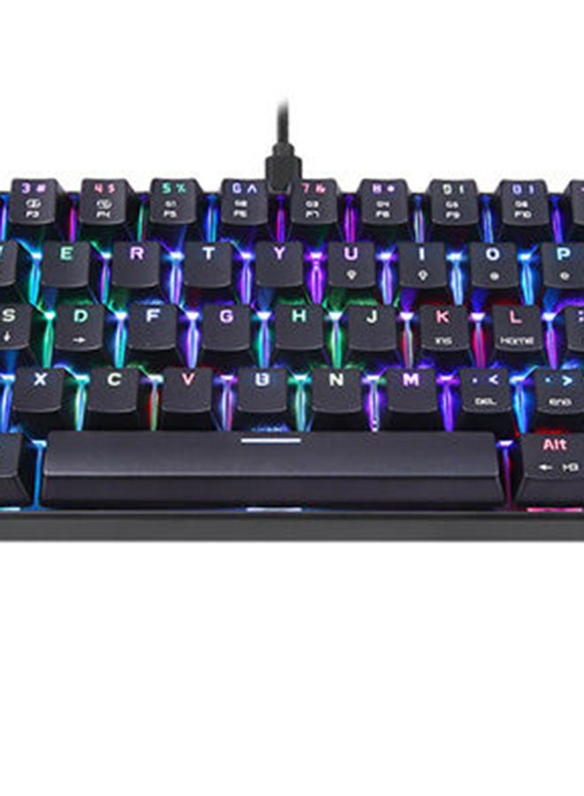 Motospeed - RGB Wired Mechanical Gaming Backlit Keyboard-English - Image 1